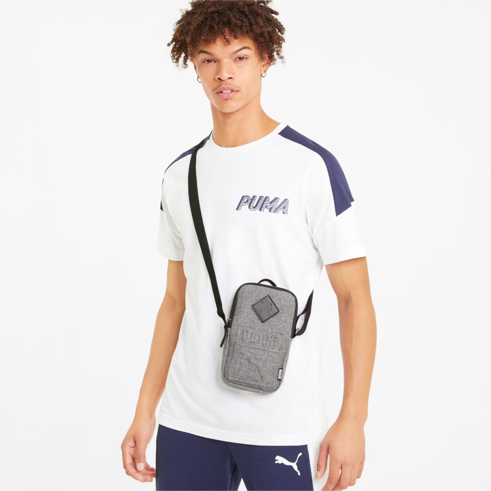 

PUMA - Сумка Portable Shoulder Bag – Medium Gray Heather –, Серый