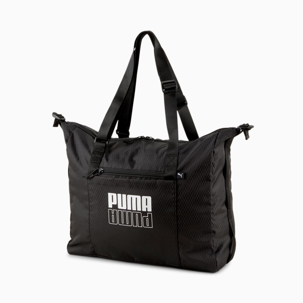 Puma black shop duffle bag
