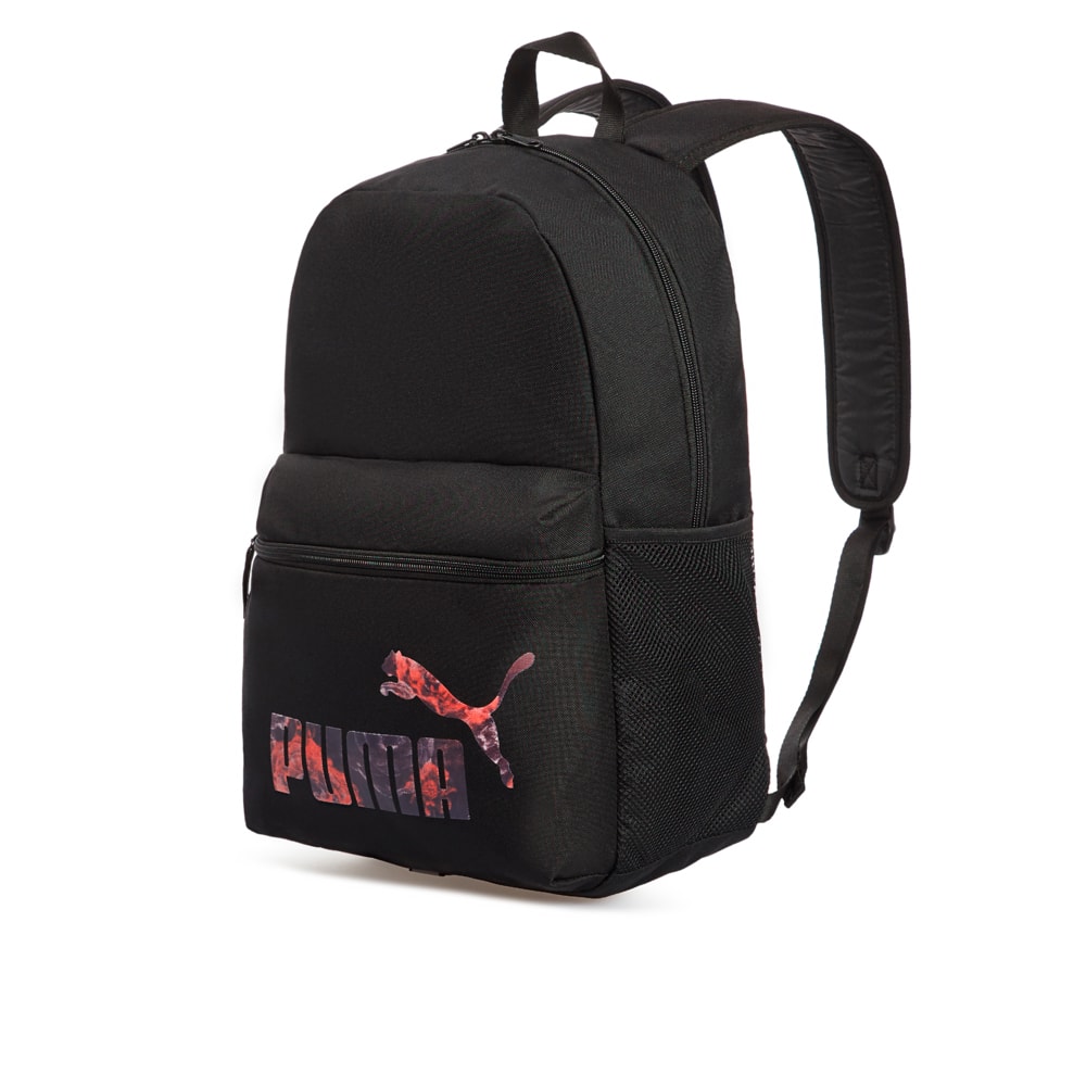 Зображення Puma Рюкзак Floral Logo Women's Backpack #1: Puma Black