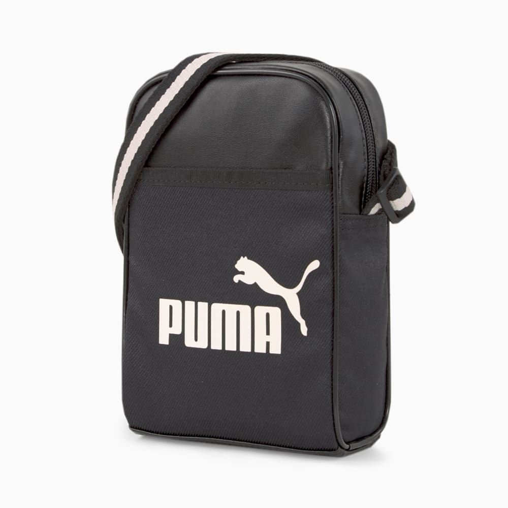 Bolsa Shoulder Bag Campus Compact Portable Preto PUMA Ref 078827 01