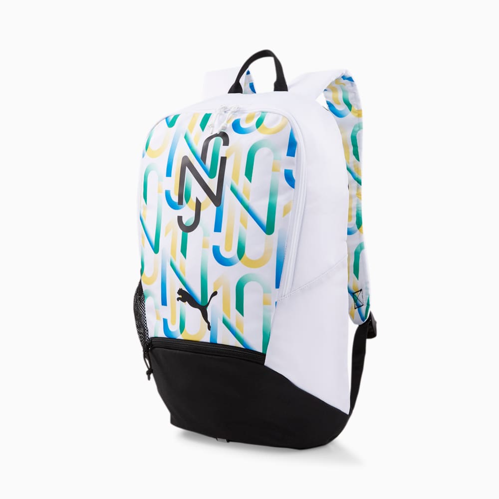 Зображення Puma Рюкзак Neymar Jr Backpack #1: Puma White-Puma Black-Amazon Green-Dandelion