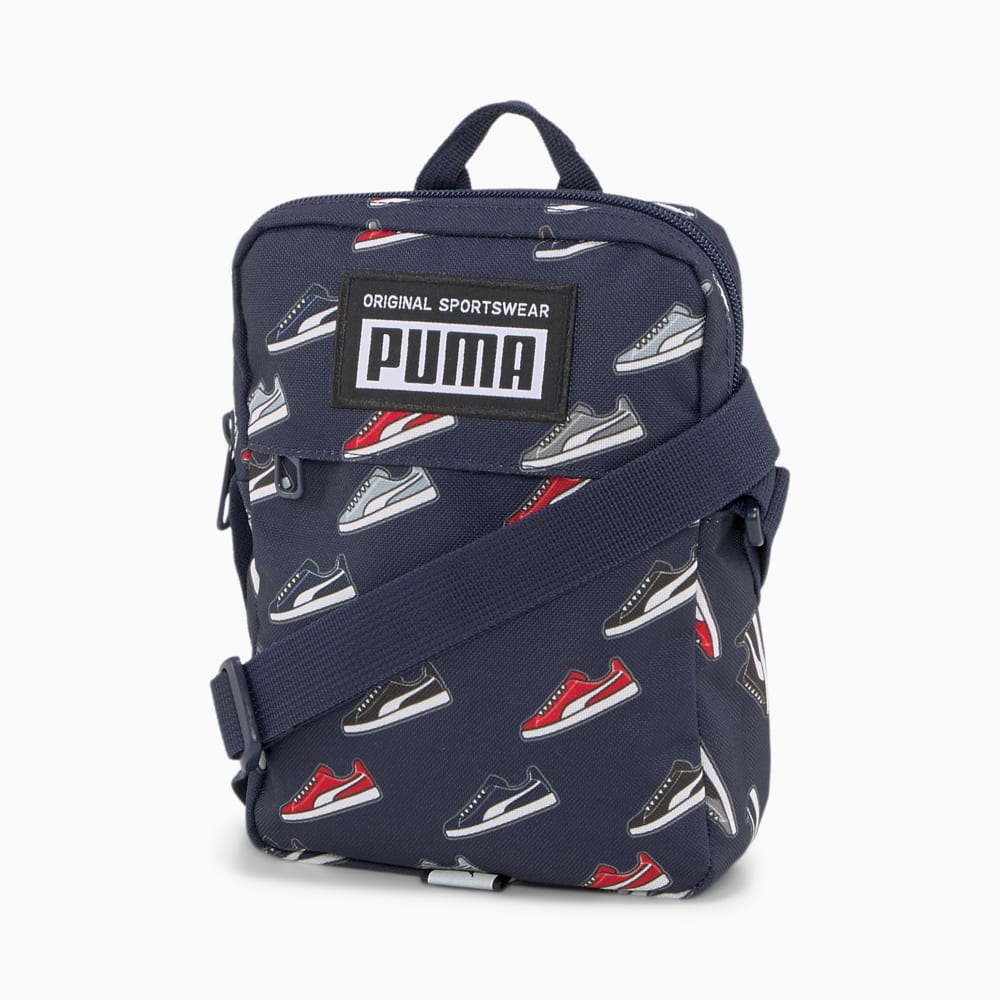 Изображение Puma Сумка Academy Portable #1: PUMA Navy-SNEAKER AOP