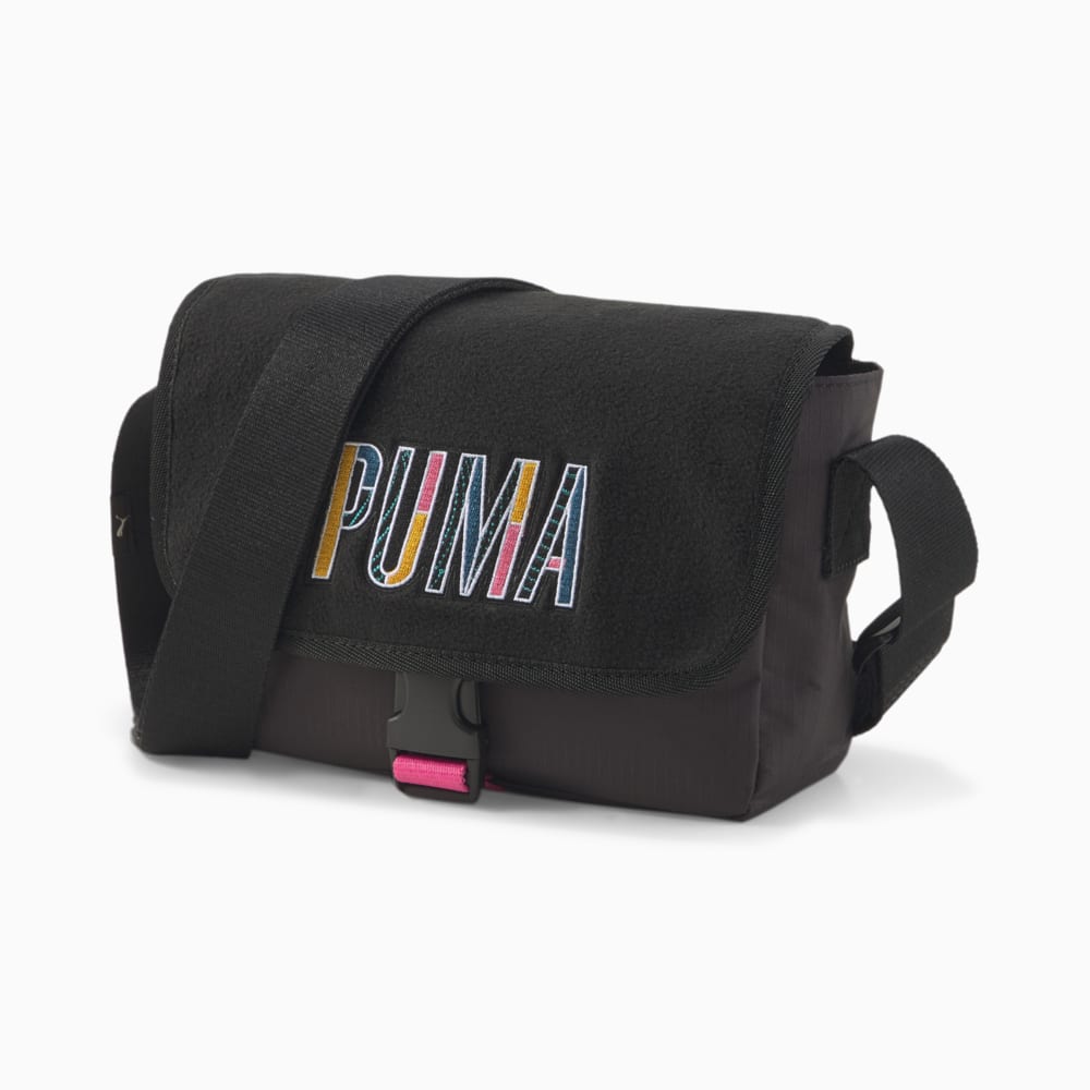 Изображение Puma Сумка Prime Street Mini Messenger Bag #1: Puma Black