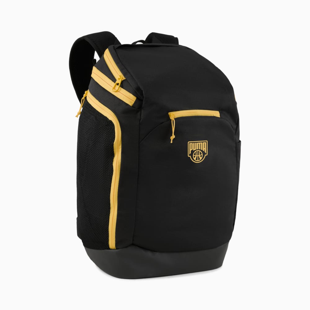 Изображение Puma Рюкзак Basketball Pro Backpack 38L #1: PUMA Black-Sunny Yellow