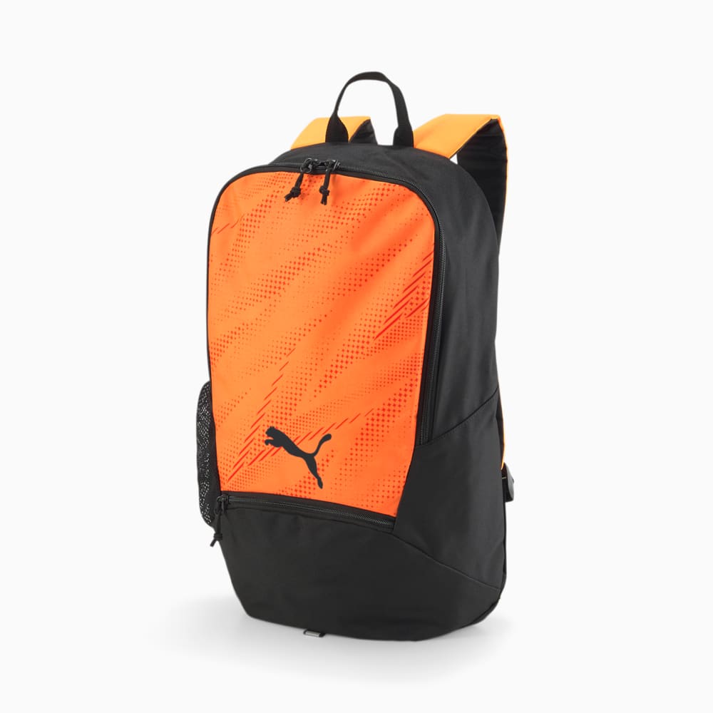 individualRISE Football Backpack Ultra Orange PUMA Black Puma 079322 05
