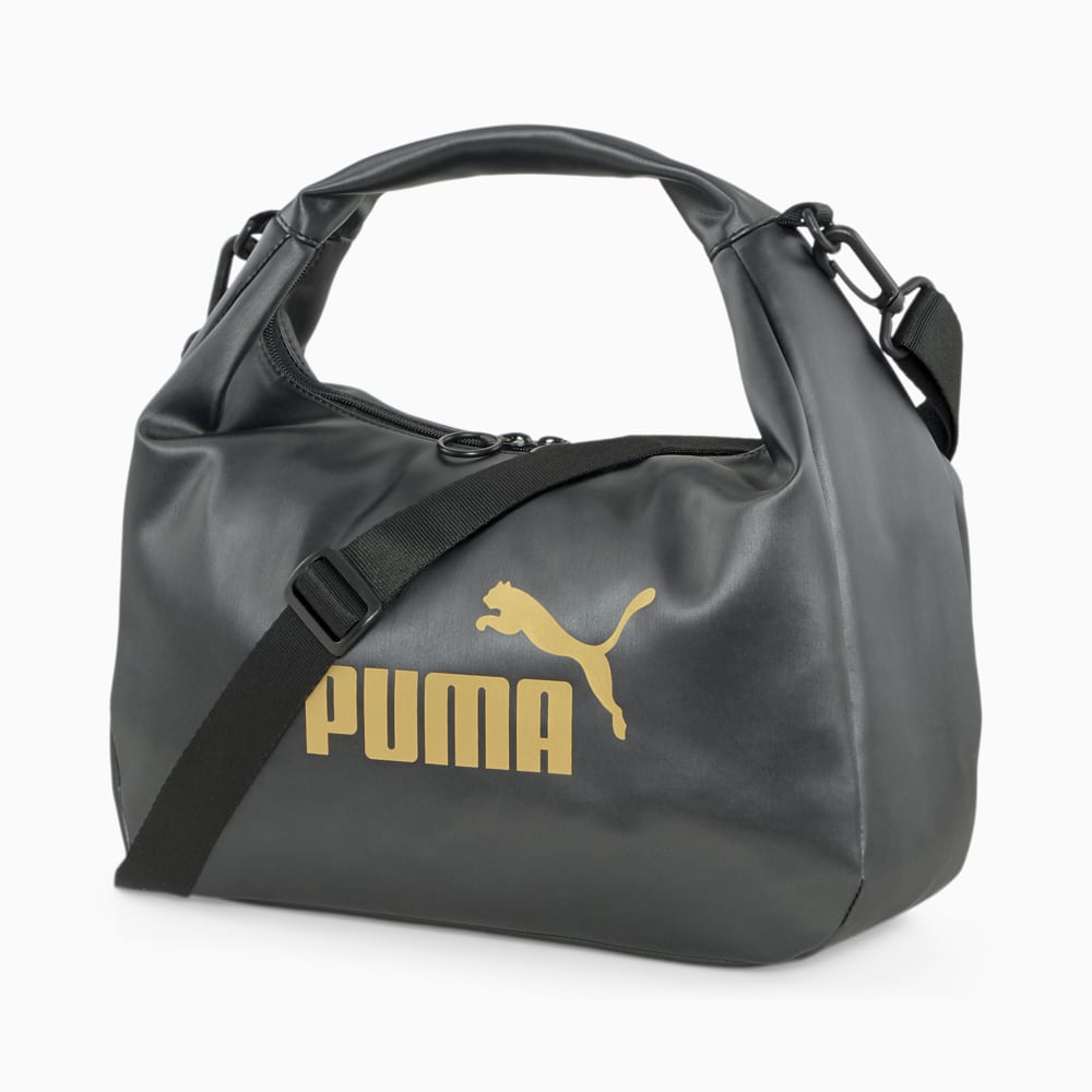 Изображение Puma Сумка Core Up Hobo Bag #1: Puma Black