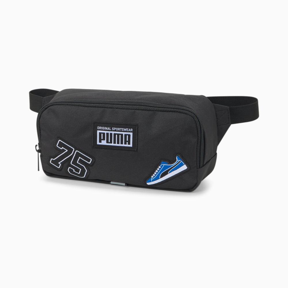 Изображение Puma Сумка на пояс Patch Waist Bag #1: Puma Black