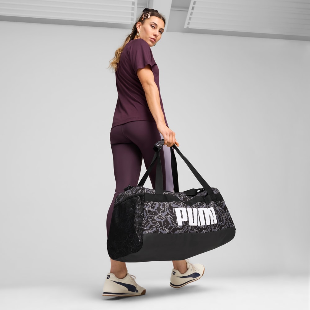 Bolso Deportivo Challenger M Negro Puma