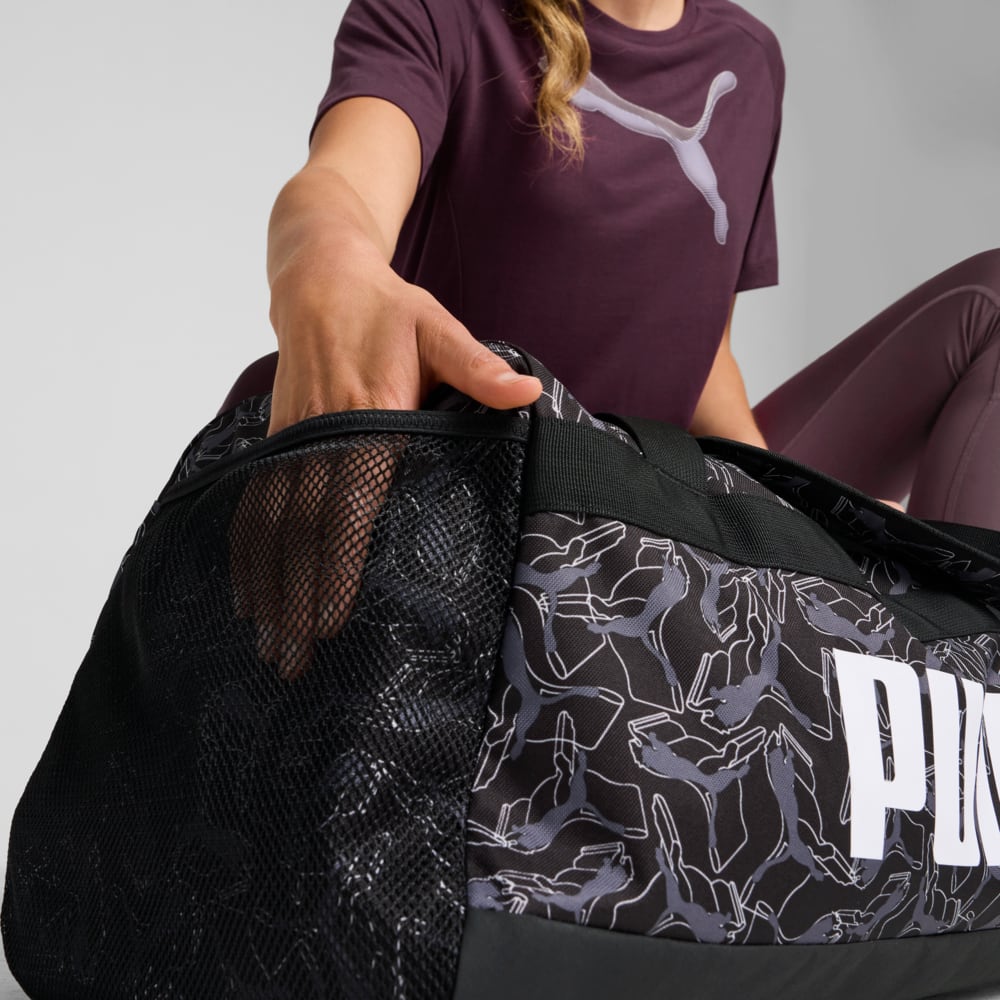 Bolso Deportivo Challenger M Negro Puma