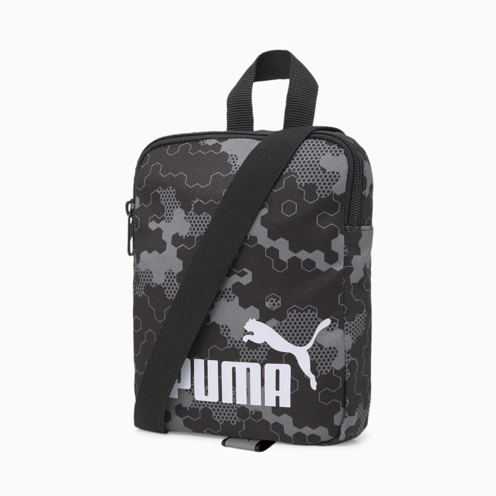 Зображення Puma Сумка PUMA Phase Printed Portable Pouch Bag #1: PUMA Black-Camo Tech AOP