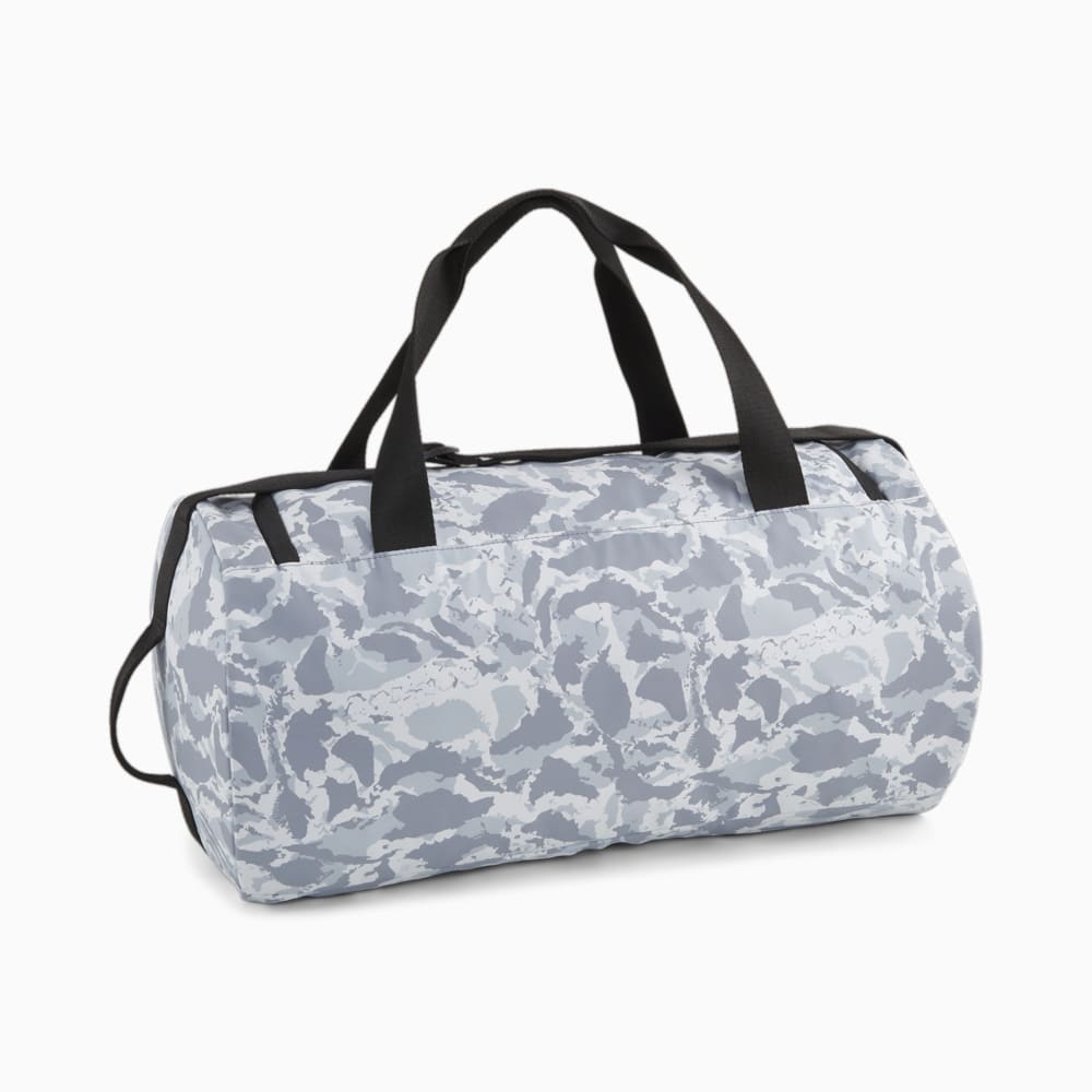 Изображение Puma Сумка PUMA Fit Duffel Bag #2: Silver Mist-PUMA Black-AOP