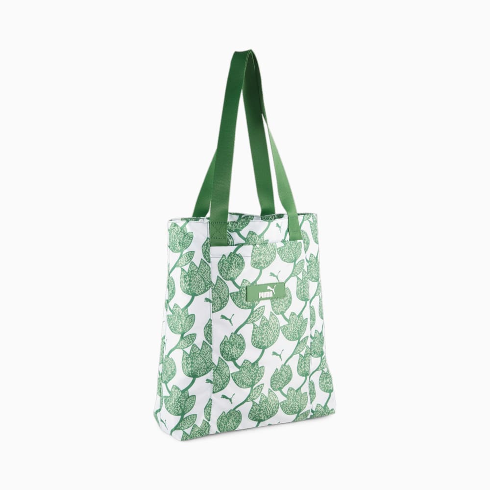 Зображення Puma Сумка-шопер Core Pop Shopper #1: Archive Green-Blossom AOP