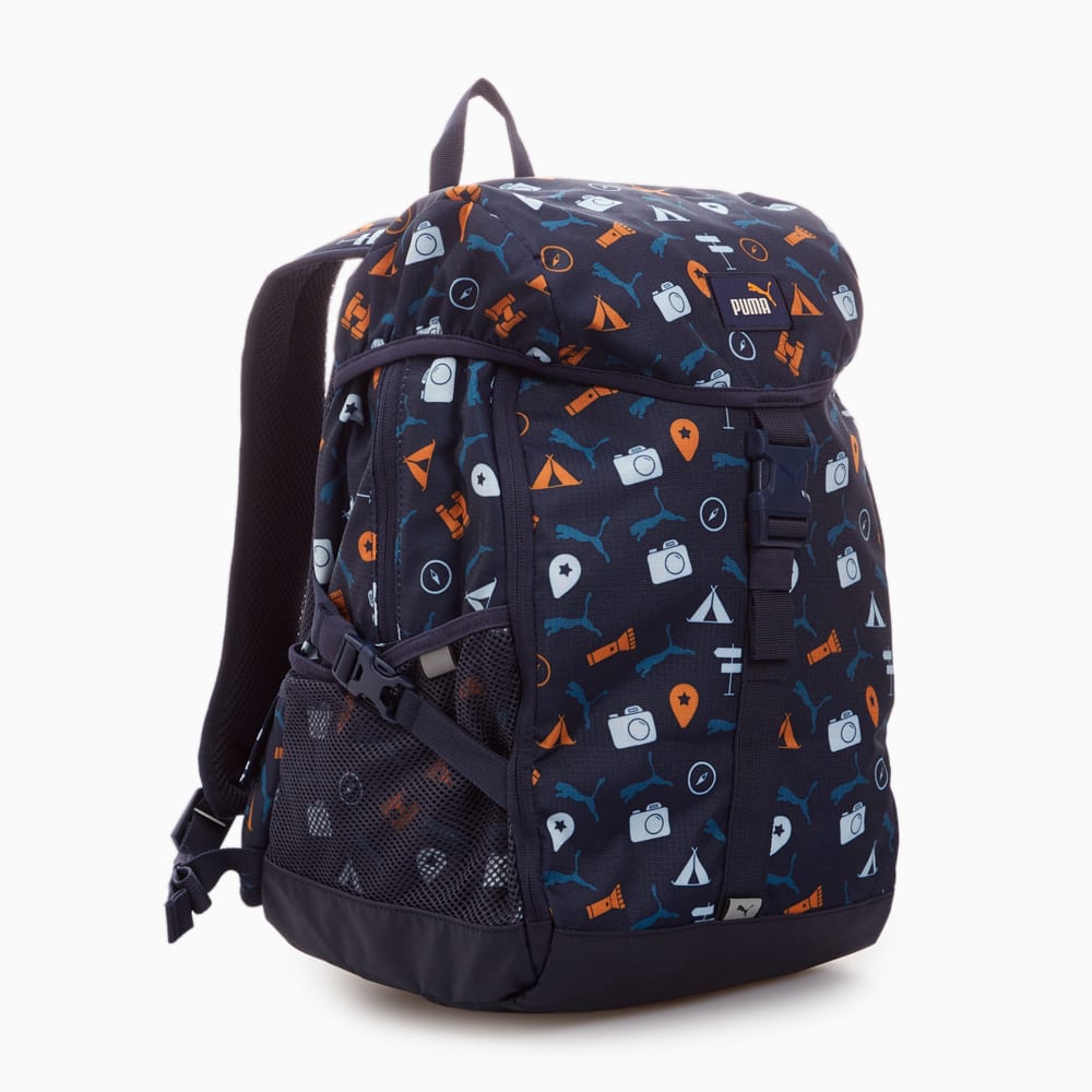 PUMA Mini Adventure Backpack 80 Blue Puma Navy AOP Puma 079905 01