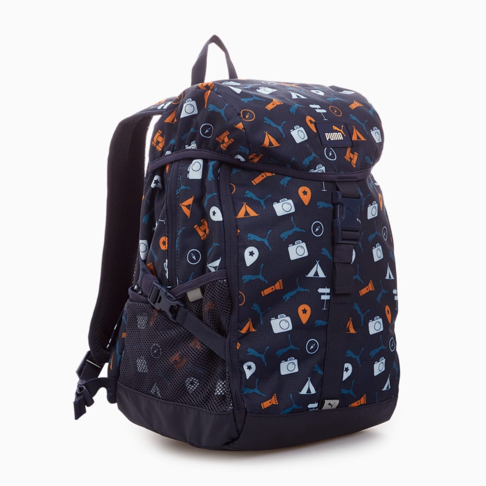 Изображение Puma Детский рюкзак PUMA Mini Adventure Backpack #1: Puma Navy-AOP