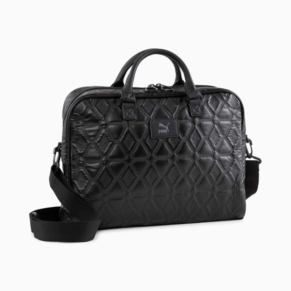 Puma quilted black sales