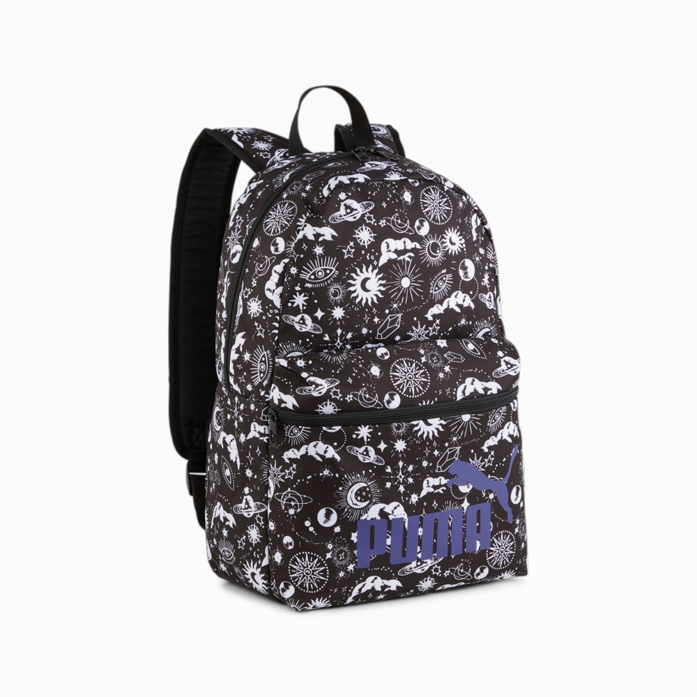 Изображение Puma Рюкзак PUMA Phase Printed Backpack 22L #1: PUMA Black-Cosmo Print AOP