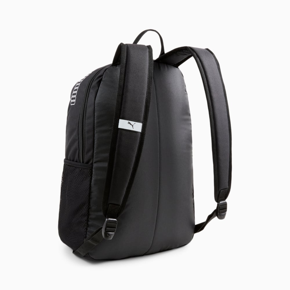 Mochila puma negra con dorado sales