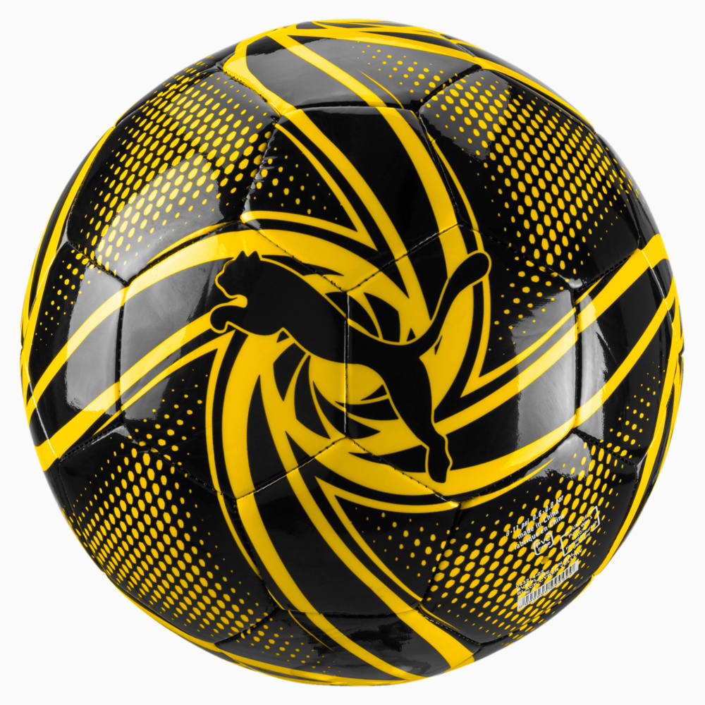 Зображення Puma Футбольний м'яч BVB Future Flare Fan Ball #1: Puma Black-Cyber Yellow