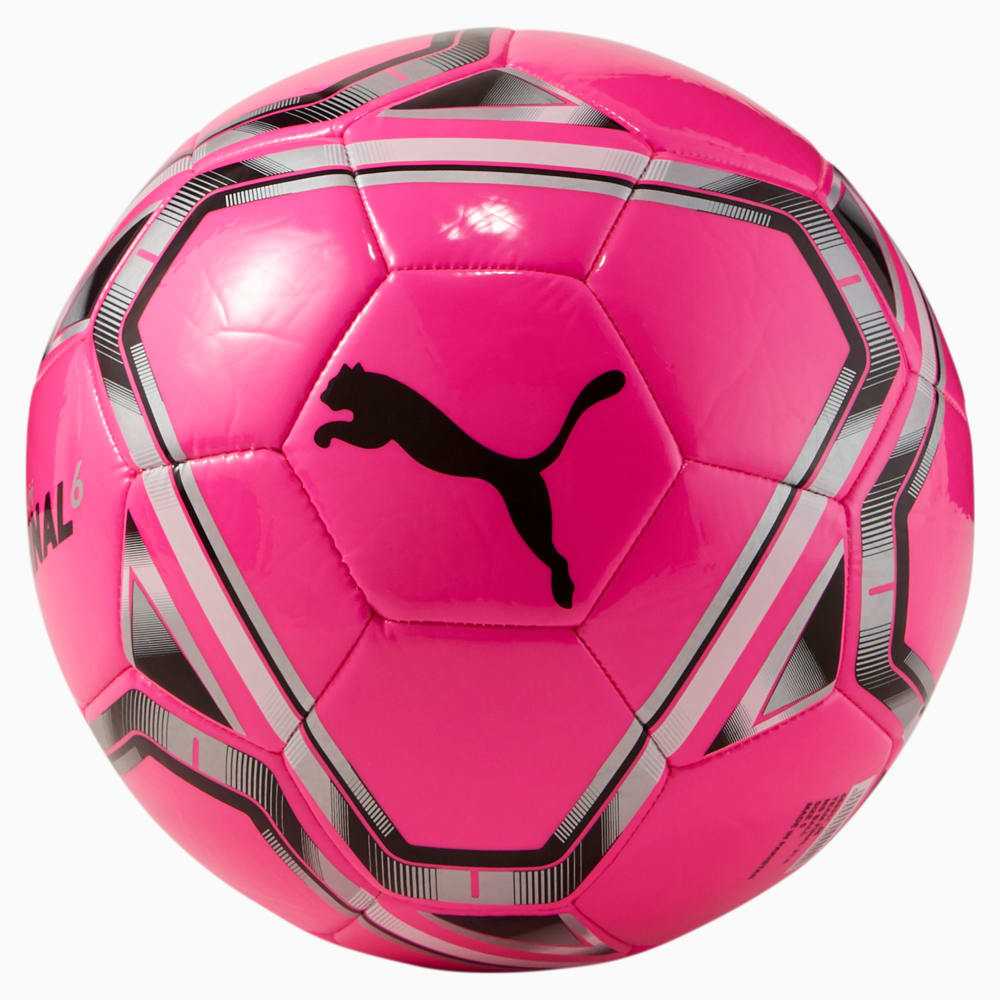 Футбольный мяч FINAL 6 Football | Цвет: Розовый | Luminous Pink-Puma ...