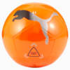 Изображение Puma Мяч Icon Football #2: Shocking Orange-Puma Black-Metallic Silver