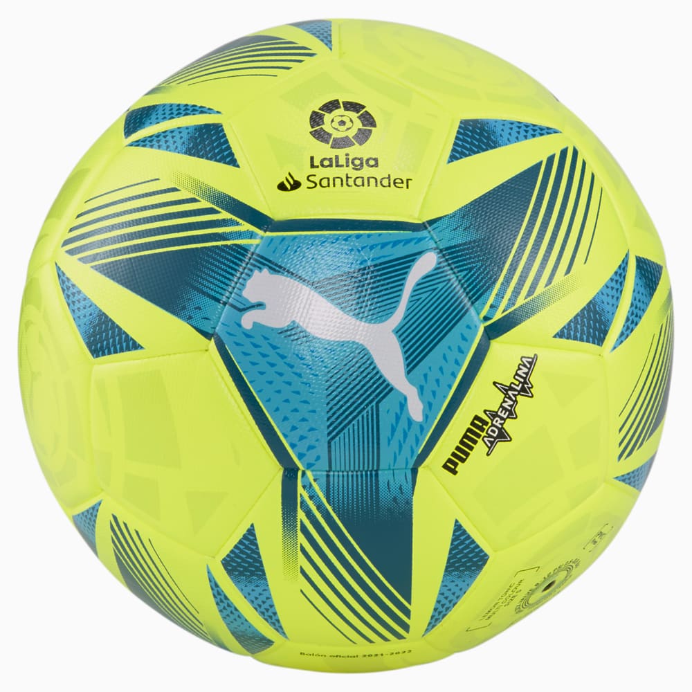 Зображення Puma Футбольний м’яч La Liga 1 Adrenalina Hybrid Football #1: Lemon Tonic-multi colour