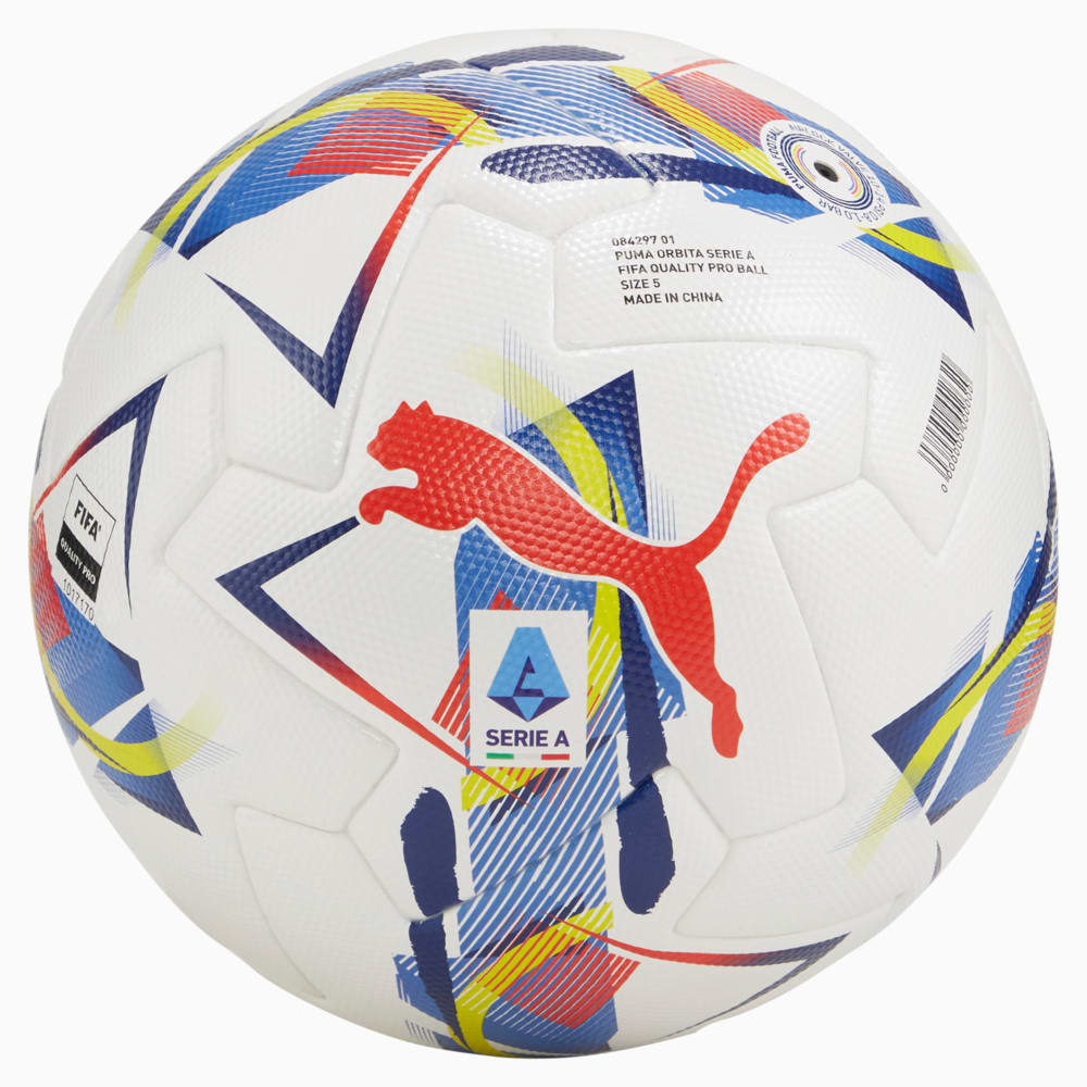 Изображение Puma Футбольный мяч Orbita Serie A Football (FIFA® Quality Pro) #2: PUMA White-multicolor
