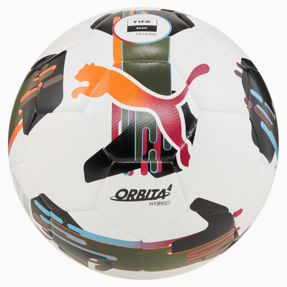 Зображення Puma Футбольний м’яч Orbita 4 Hybrid Football (FIFA® Basic Quality) #1: PUMA White-multicolor
