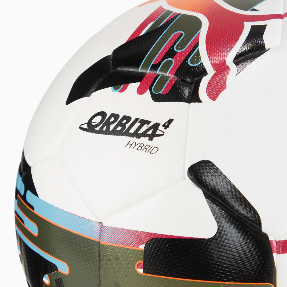 Зображення Puma Футбольний м’яч Orbita 4 Hybrid S4 Football (FIFA® Basic Quality) #2: PUMA White-multicolor