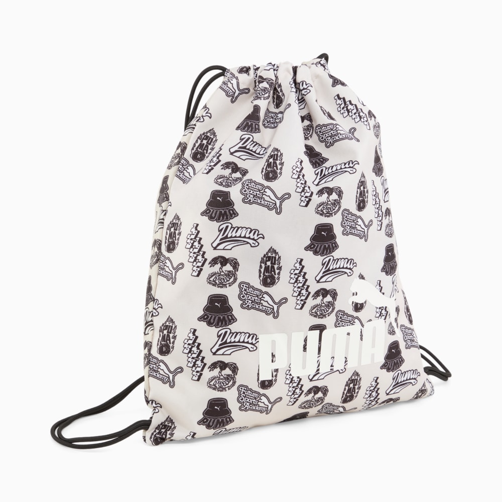 Изображение Puma Рюкзак PUMA Phase Small Gym Sack 11L #1: Alpine Snow-90ies AOP