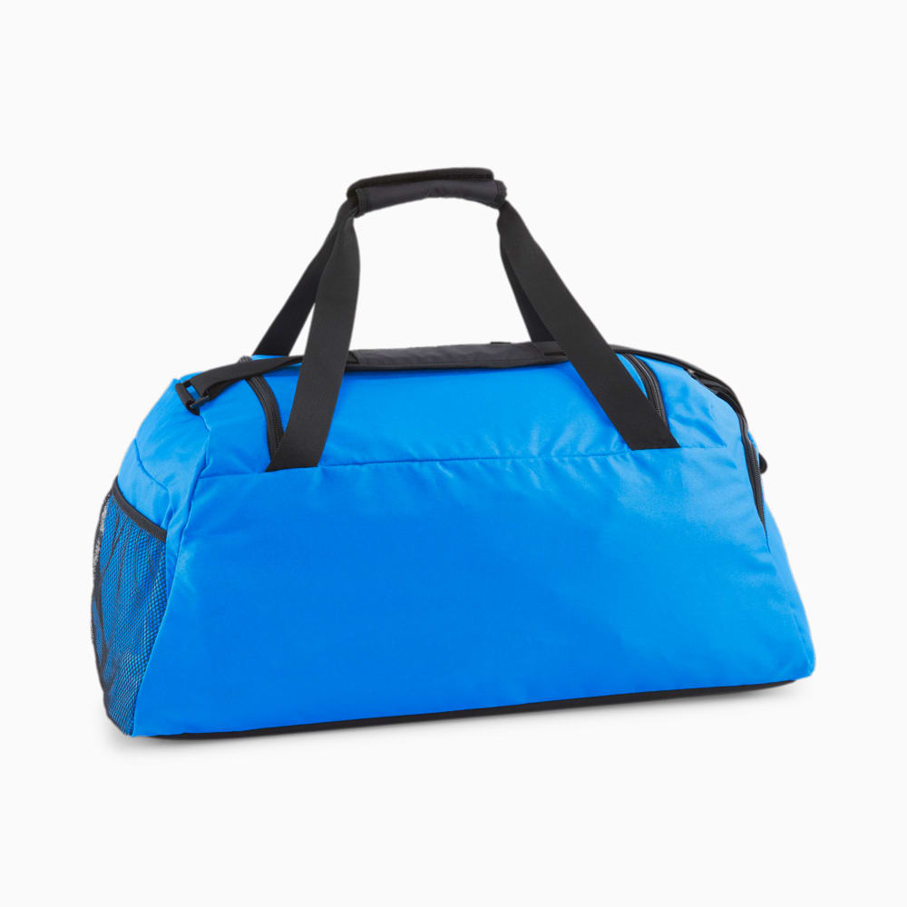 Изображение Puma Сумка teamGOAL Medium Football Team Bag #2: Electric Blue Lemonade-Puma Black