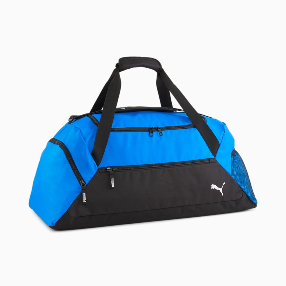 Изображение Puma Сумка teamGOAL Medium Football Team Bag #1: Electric Blue Lemonade-Puma Black