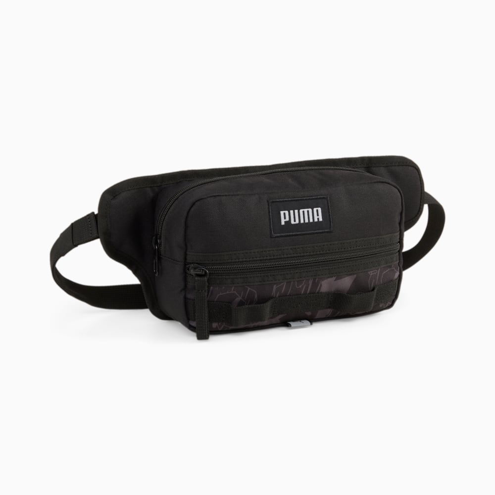 Изображение Puma Сумка PUMA Style Waist Bag #1: PUMA Black-Cool Mid Gray-AOP