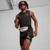 Изображение Puma Поясная сумка PR Classic Running Waist Bag #2: PUMA White-Grape Mist-AOP