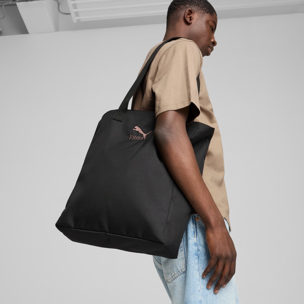 Зображення Puma Сумка Classics Archive Tote Bag #2: Puma Black-Puma Black