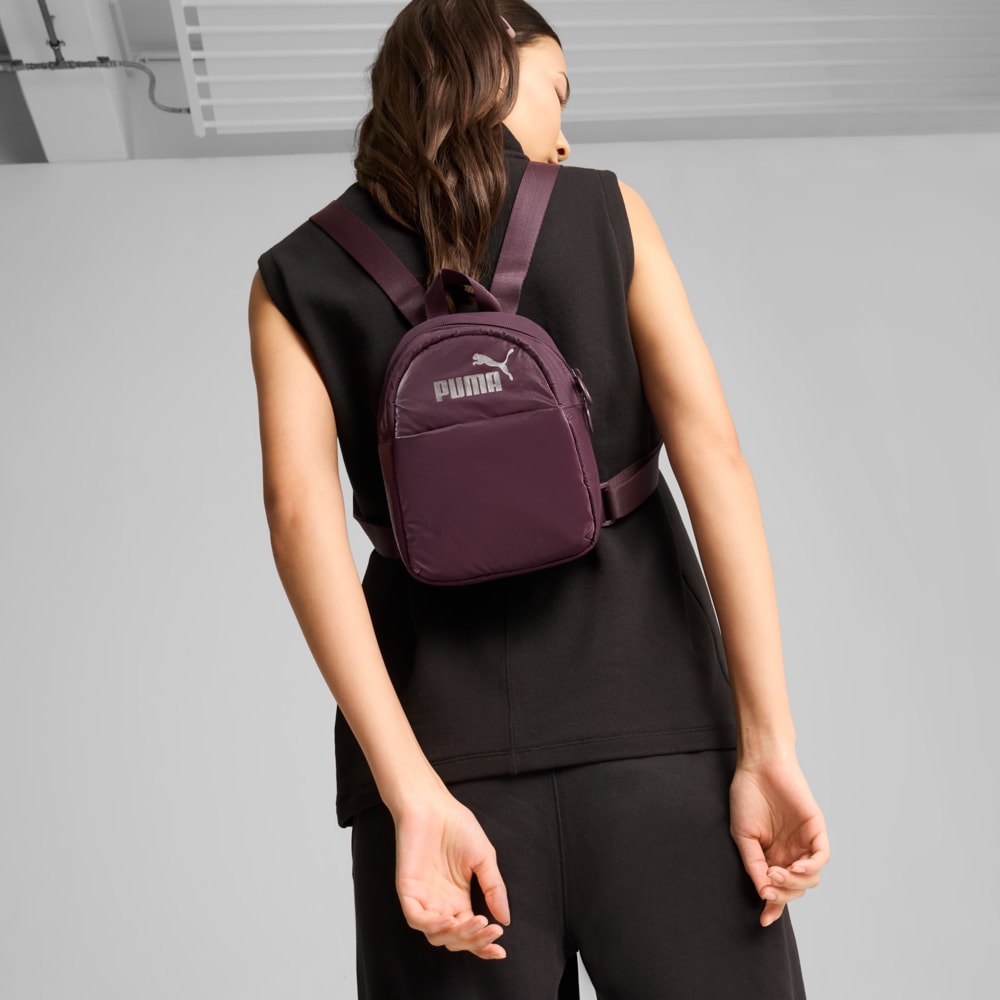 Изображение Puma Рюкзак Core Up Mini-Me Backpack 2.5L #2: Midnight Plum