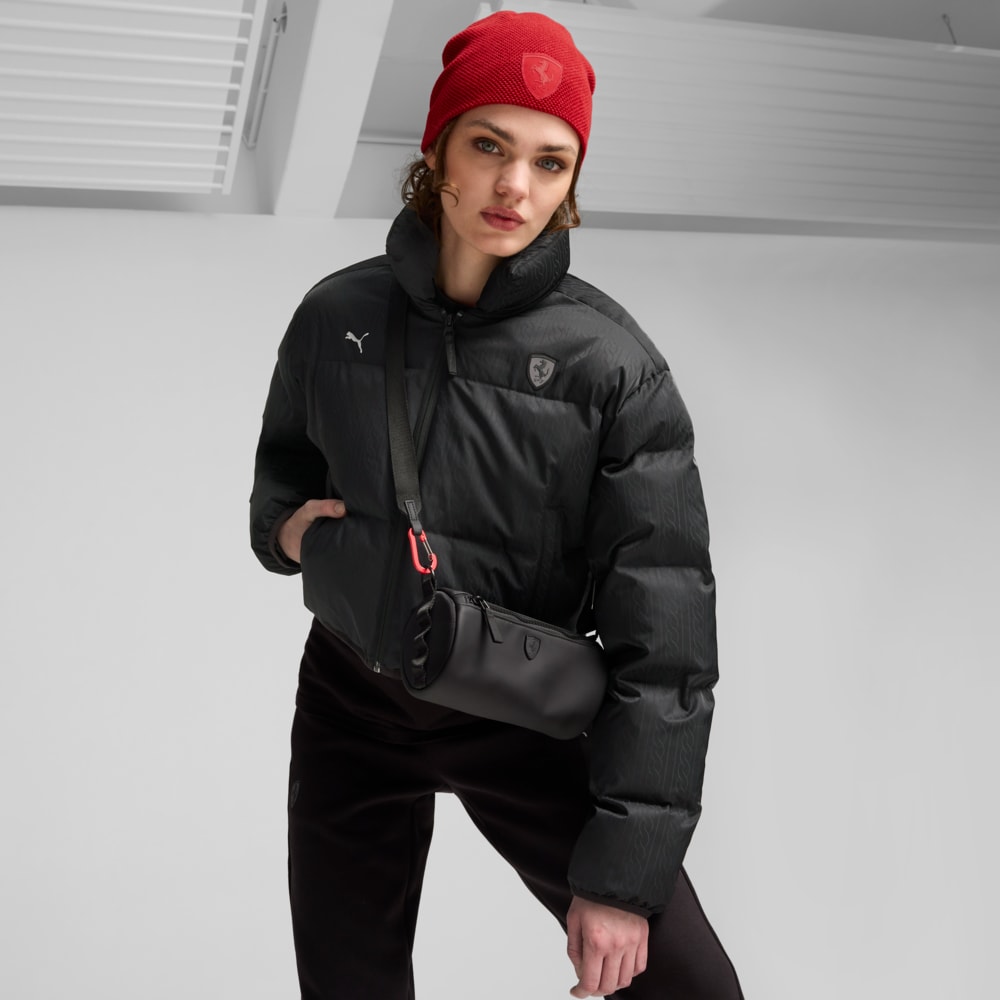 Изображение Puma Сумка Scuderia Ferrari Style Mini Barrel Bag Women #2: Puma Black