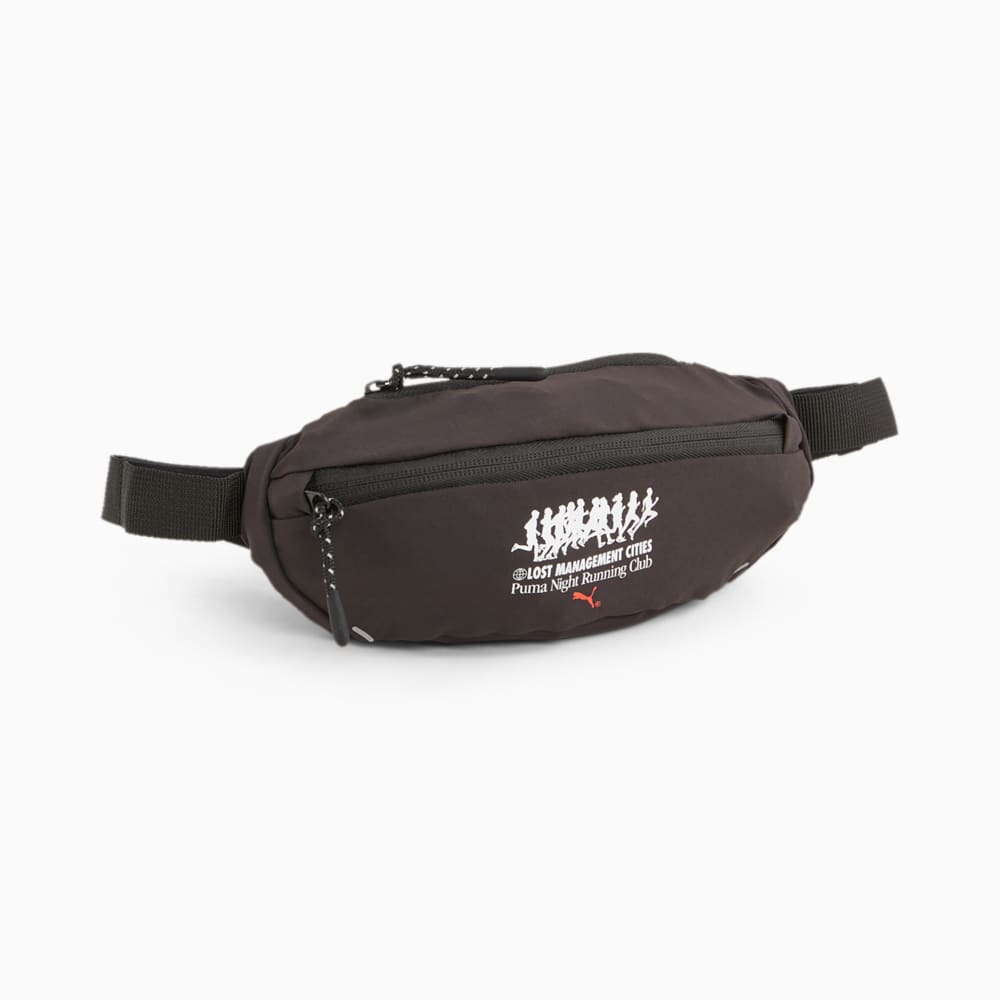 Изображение Puma Поясная сумка PUMA x LMC Waistbag #1: Puma Black