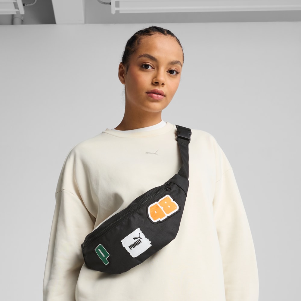 Изображение Puma Поясная сумка PUMA Phase Patch Waist Bag #2: Puma Black