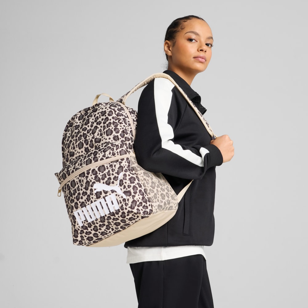 Изображение Puma Рюкзак PUMA Phase All-Over Print Backpack #2: Toasted Almond-Animal-AOP