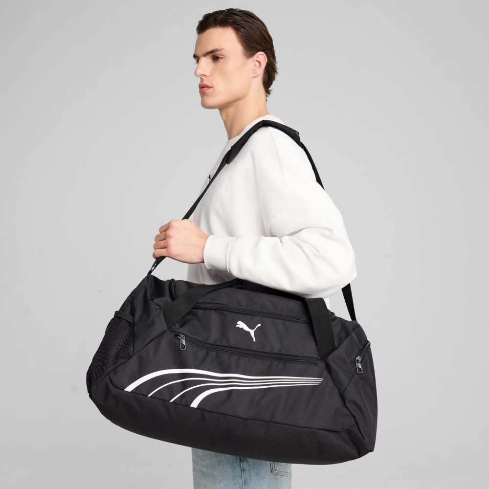 Изображение Puma Сумка PUMA Fundamental Medium Sports Bag #2: Puma Black