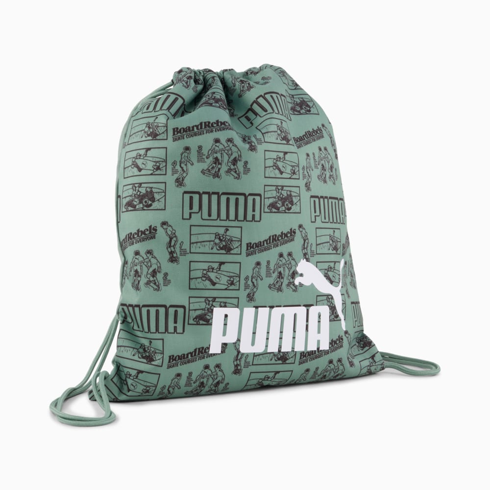 Изображение Puma Рюкзак PUMA Phase Small Gym Sack #1: Green Moon-Mid 90ies