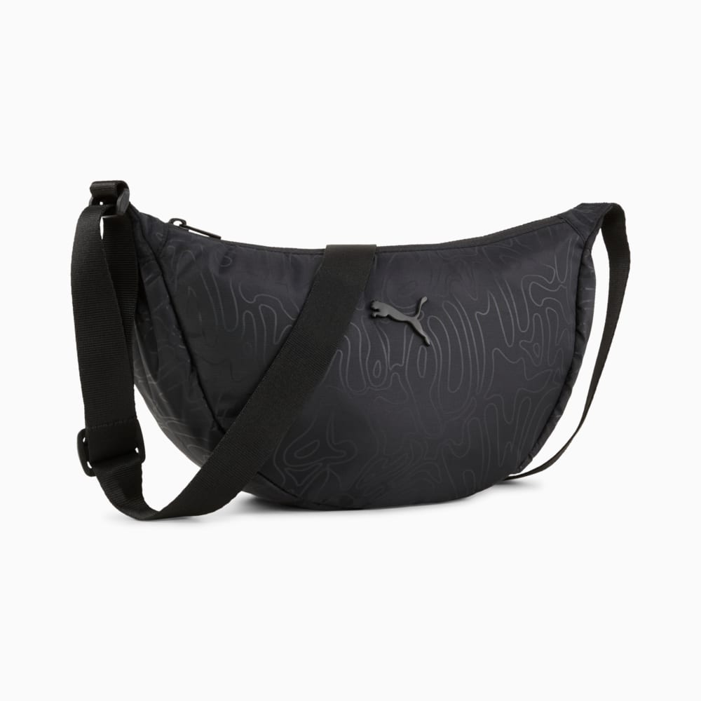 Зображення Puma Сумка Pop Half Moon Bag Women #1: PUMA Black-Graffiti AOP