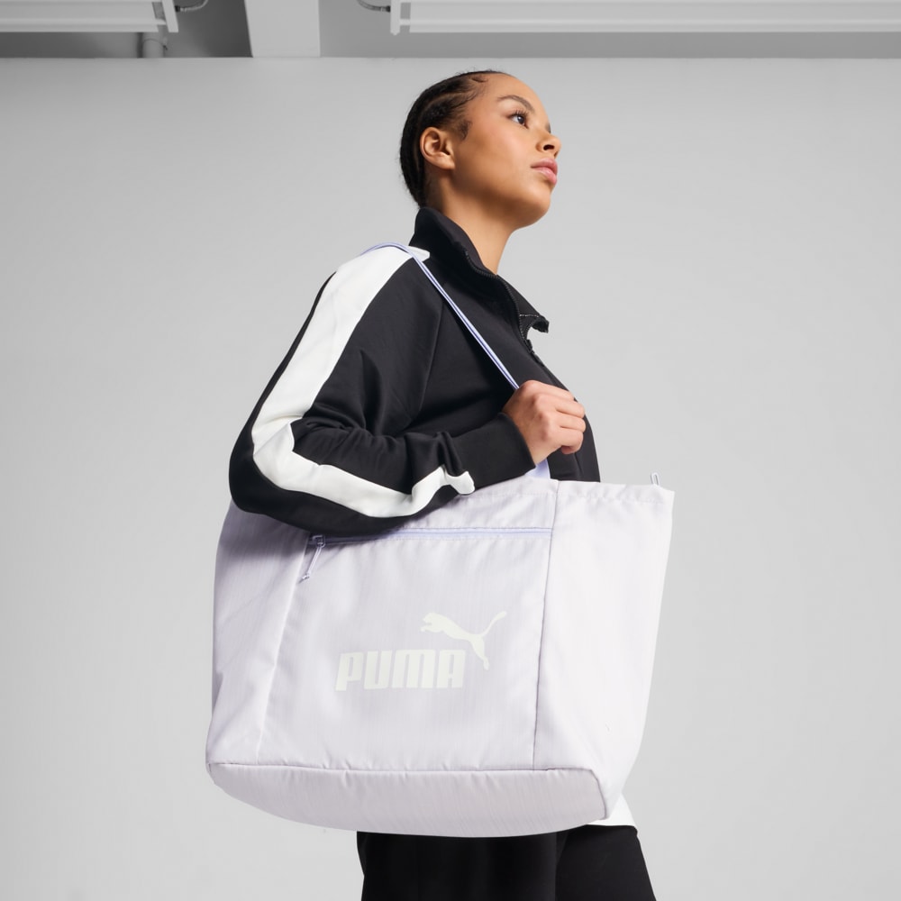 Изображение Puma Сумка-шоппер Base Shopper Bag Women #2: Cool Weather