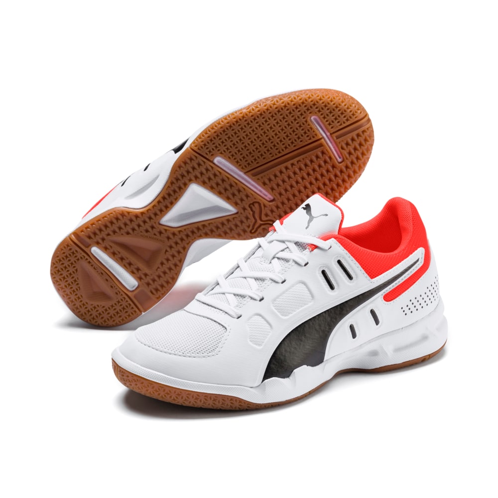 Изображение Puma 105638 #2: Puma White-Puma Black-Nrgy Red-Gum