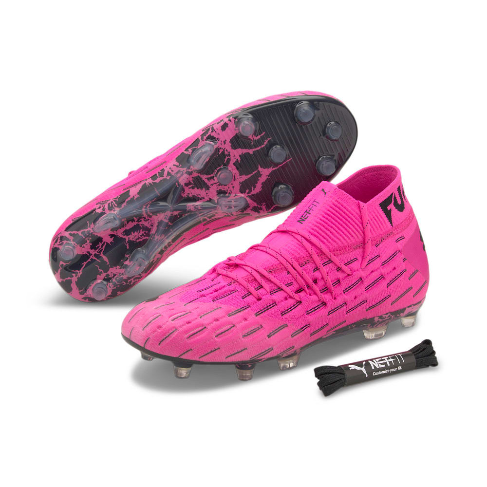 pink football studs