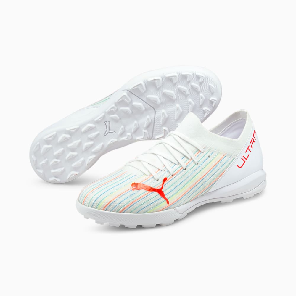 

PUMA - male - Бутсы ULTRA 3.2 TT Men's Football Boots – Puma White-Red Blast-White –, Белый
