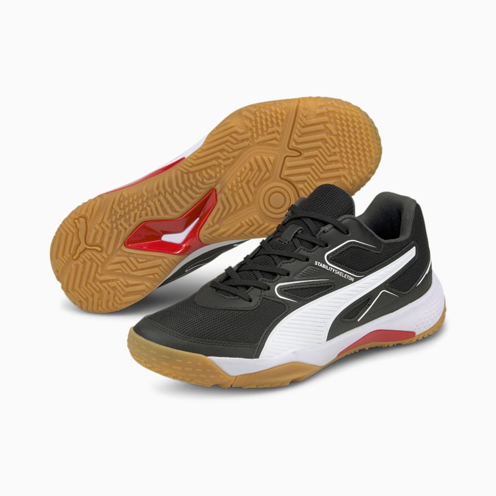 Изображение Puma 106471 #2: Puma Black-Puma White-High Risk Red-Gum