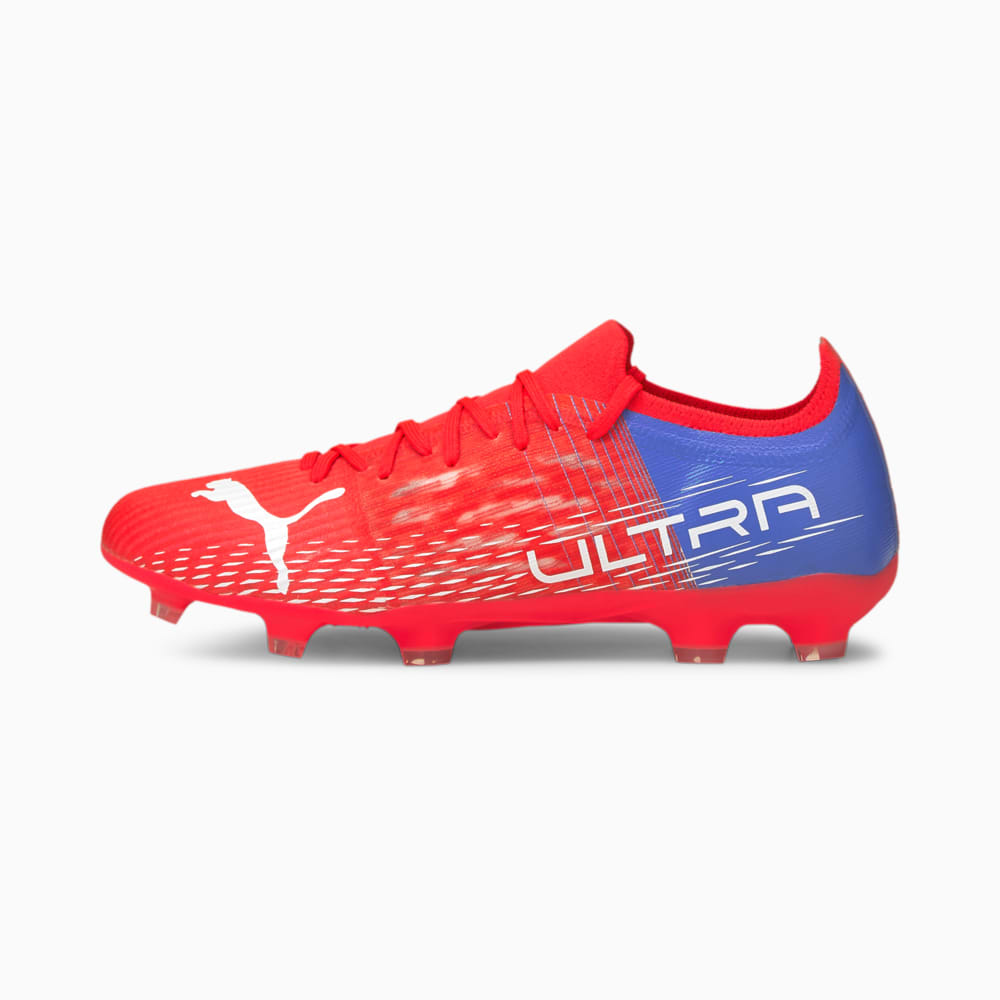 Зображення Puma Бутси ULTRA 3.3.FG/AG Men's Football Boots #1: Sunblaze-Puma White-Bluemazing