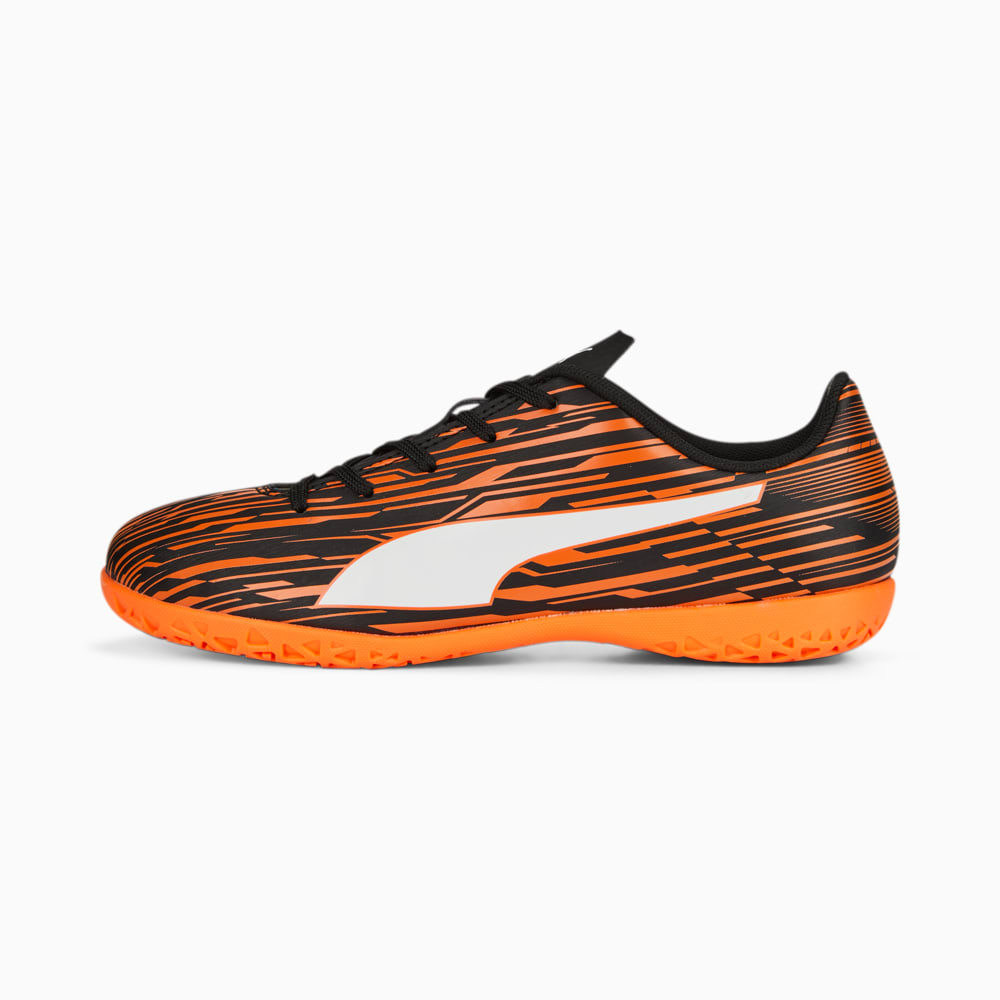 Зображення Puma Дитячі бутси Rapido III IT Youth Football Boots #1: PUMA Black-PUMA White-Dragon Fire