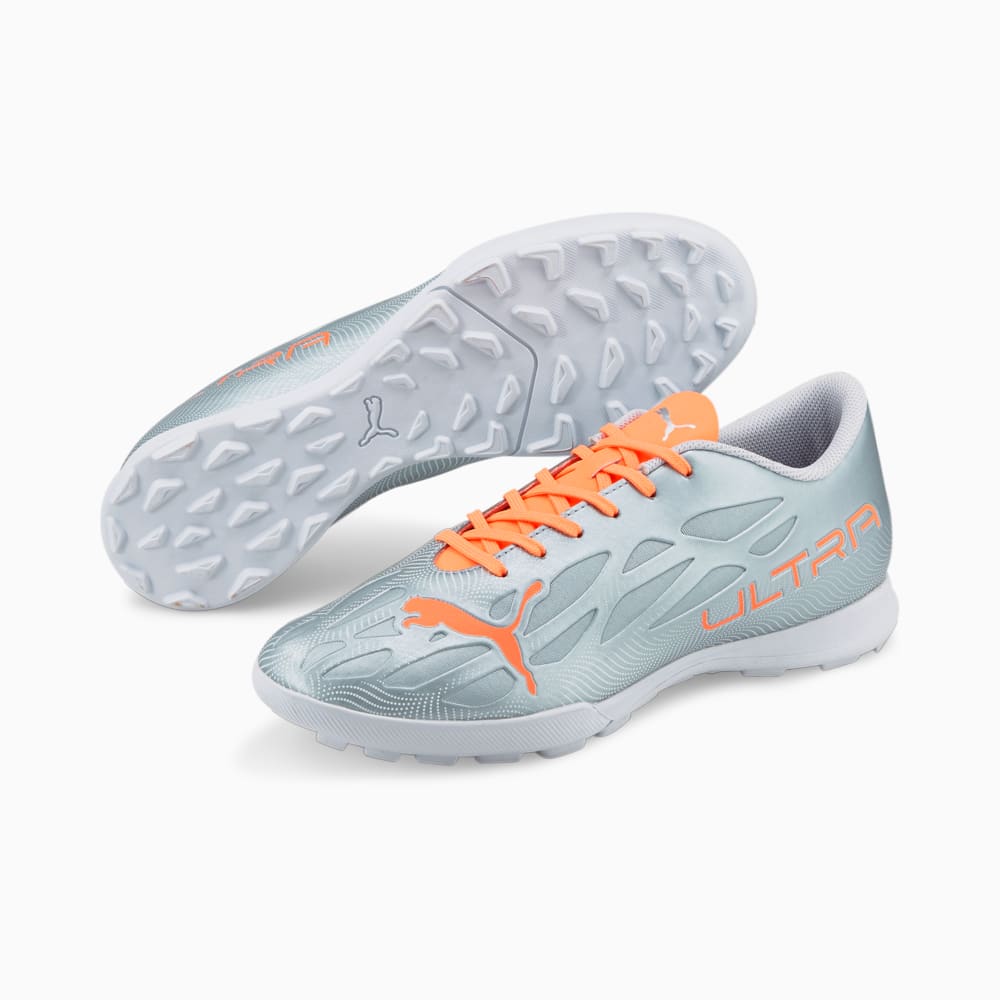 Изображение Puma Бутсы ULTRA 4.4 TT Men's Football Boots #2: Diamond Silver-Neon Citrus